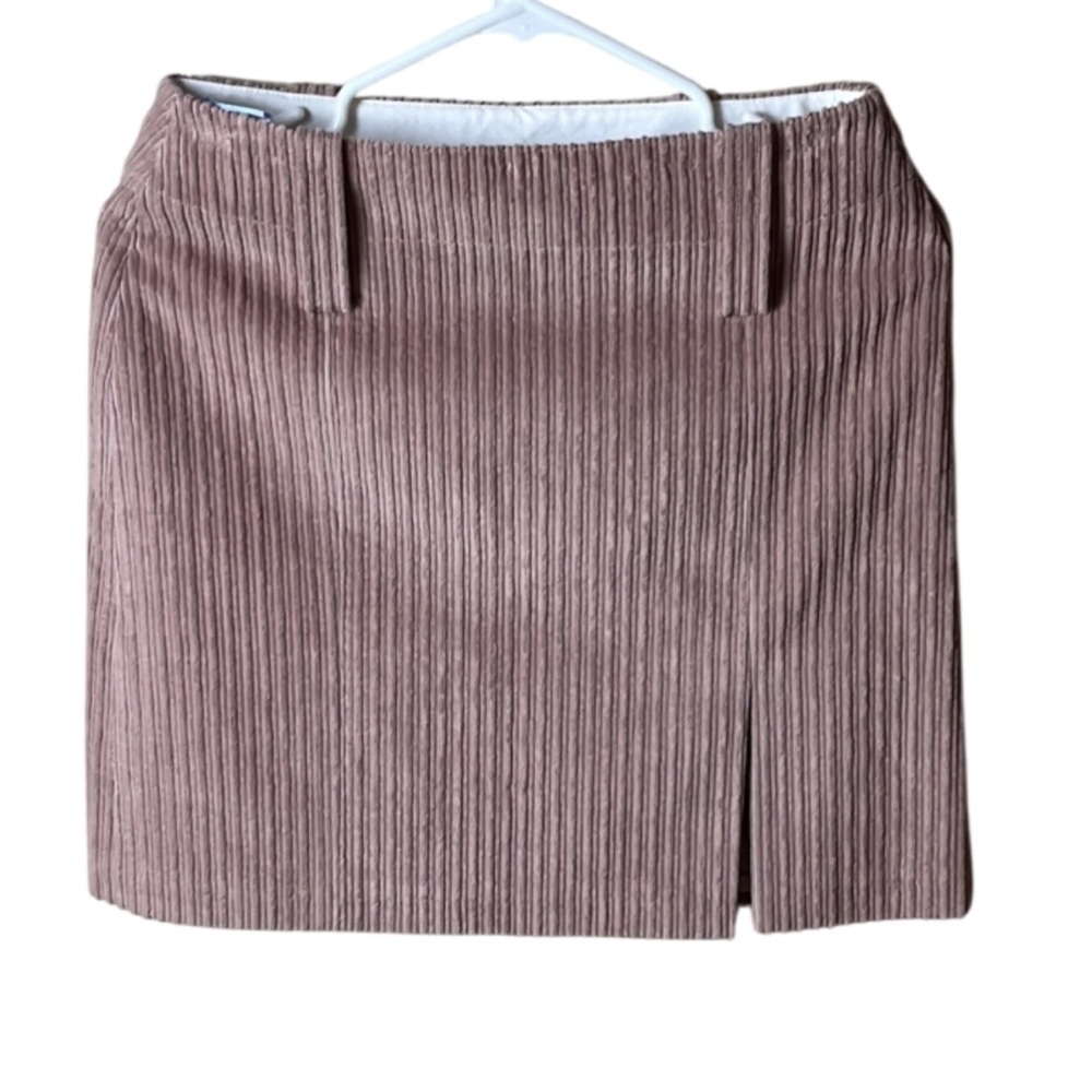 STRENESSE MINI SKIRT- dusty rose corduroy mini skirt - Size 2